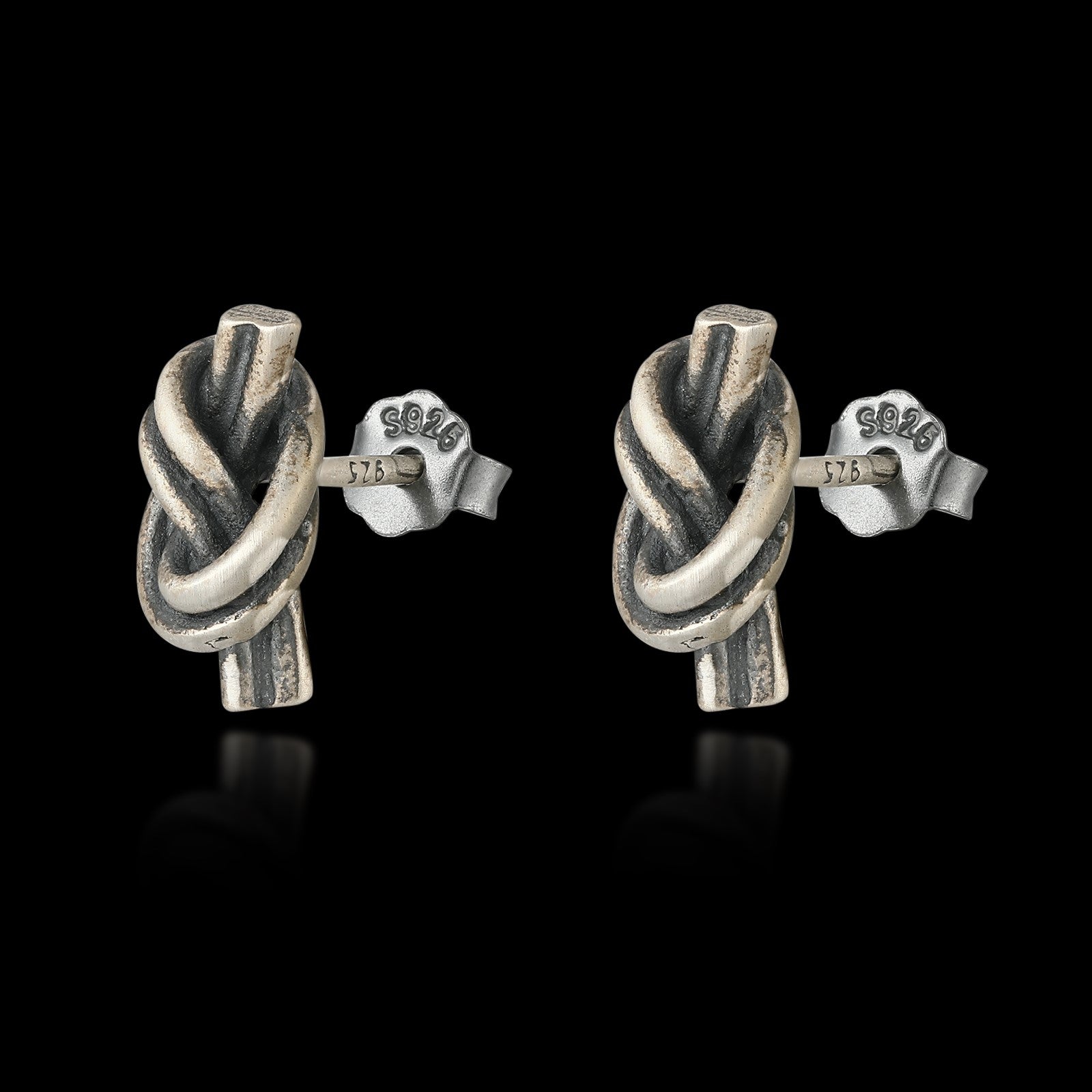 KNOTTED. - 925 STERLING SILVER