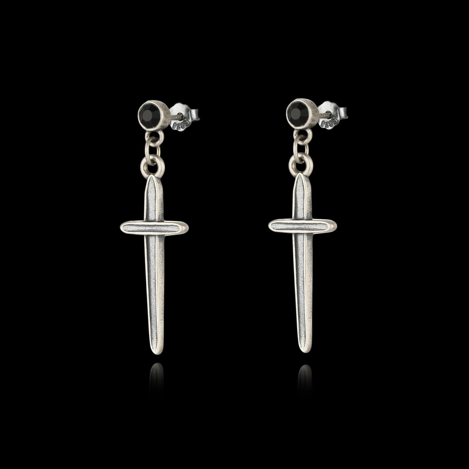 TWINBLADES. - 925 STERLING SILVER